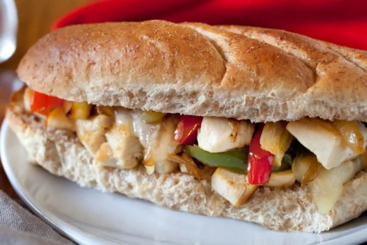 Chicken Philly Sandwich