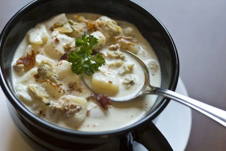 instant pot clam chowder