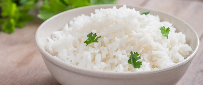 Instant Pot White Rice Recipe bowl of rice
