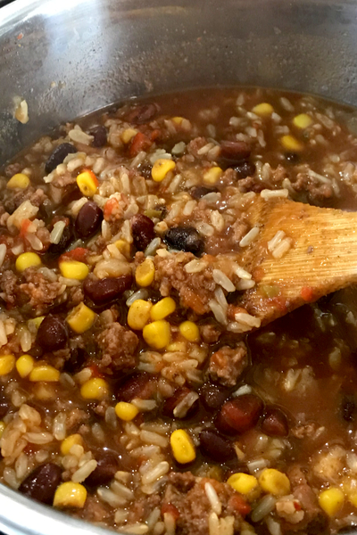 instant pot beef burrito bowl 