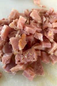 leftover ham