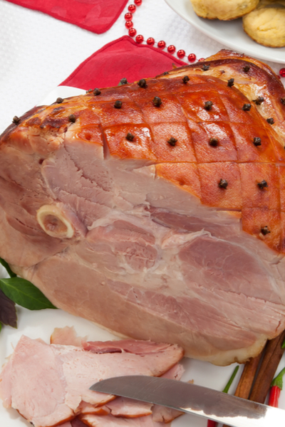 Citrus Glazed Holiday Ham – Catherine's Plates