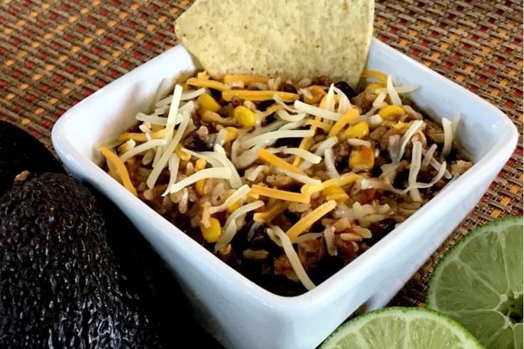 Instant Pot Beef Burrito Bowl