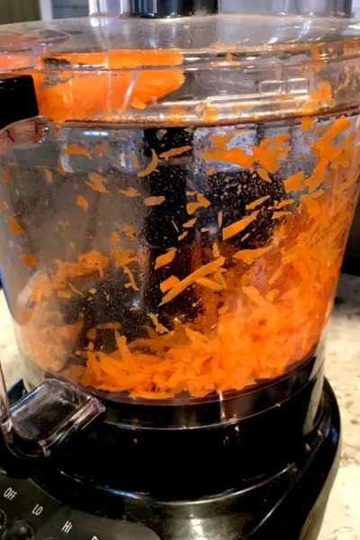 shredded carrots