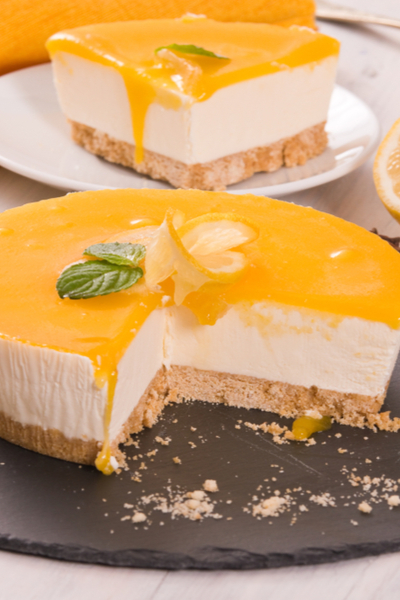 Instant Pot Lemon Cheesecake 