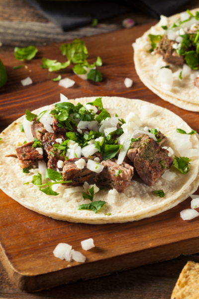 carne asada street tacos 