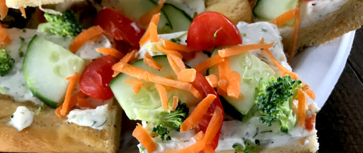 Cold Veggie Pizza – The Ultimate Party Food Recipe cold veggie pizza