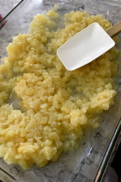 crushed pineapple