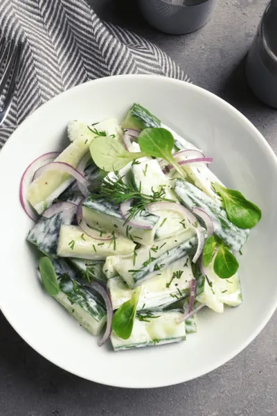 creamy dill salad