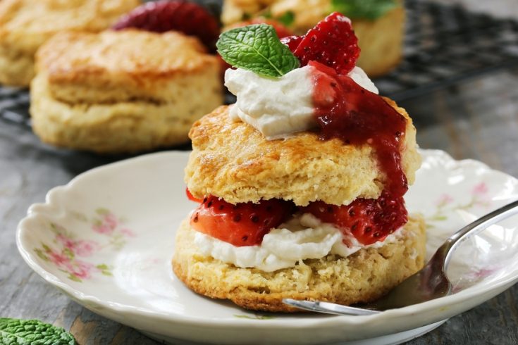 Homemade Strawberry Shortcake