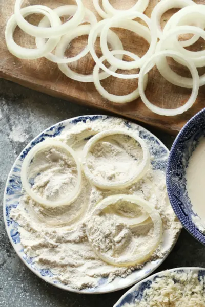 coating in flour