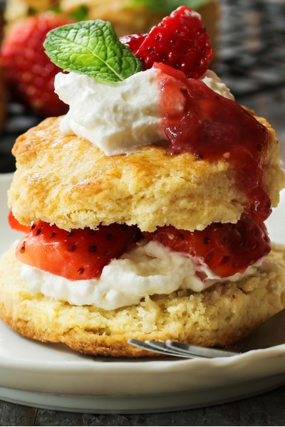 homemade strawberry shortcake 