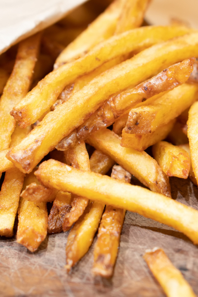 air fryer homemade french fries