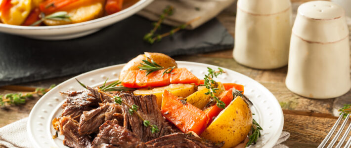 Slow Cooker Pot Roast and Vegetables Slow Cooker Pot Roast and Vegetables