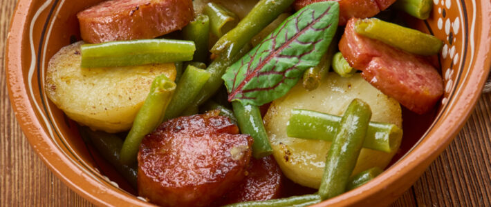 Instant Pot Green Beans, Potatoes and Sausage Instant Pot Green Beans, Potatoes and Sausage