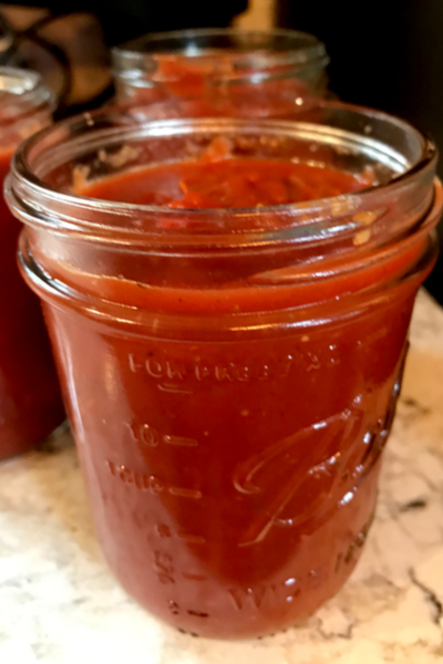 jar of pizza sauce