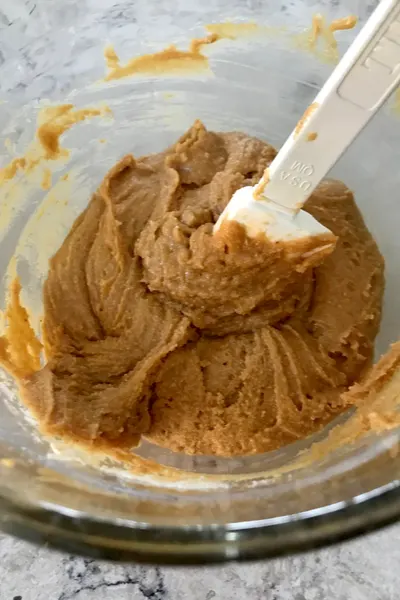 peanut butter snack bites batter