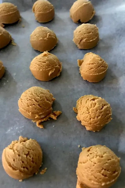 freeze peanut butter bites