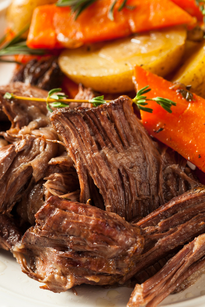 Crockpot Pot Roast with Vegetables –