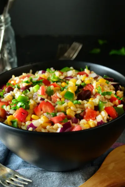 bowl of cowboy caviar 