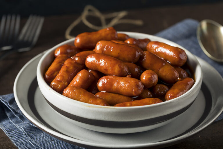 BBQ Little Red Smokies Recipe - 4 Different Cooking Methods Included