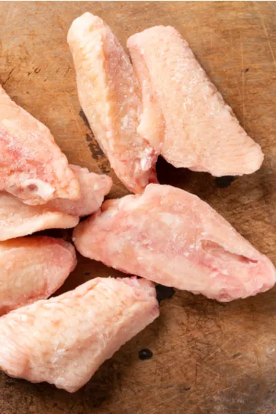 frozen chicken wings 