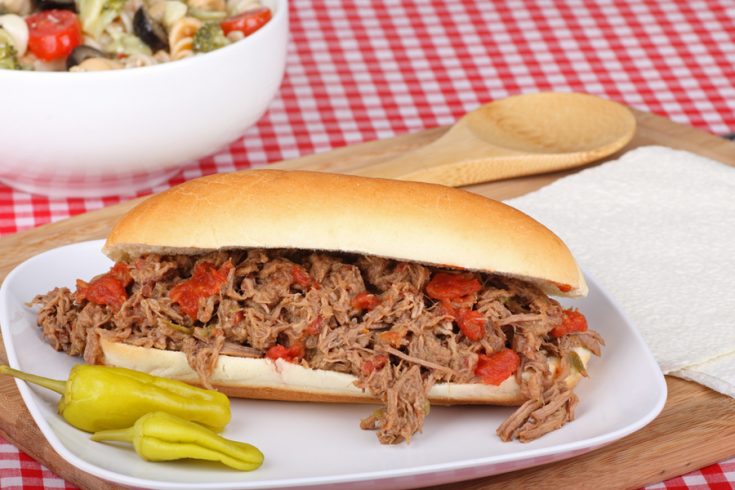 Slow Cooker Italian Beef Recipe