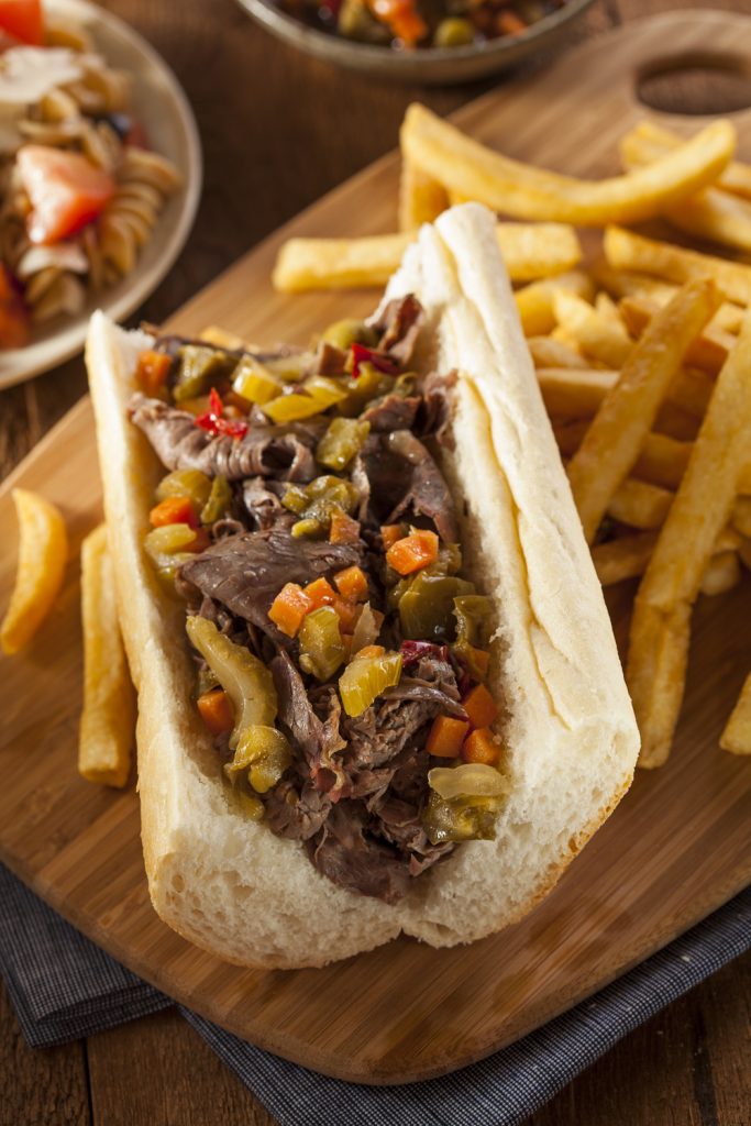 slow cooker Italian Beef