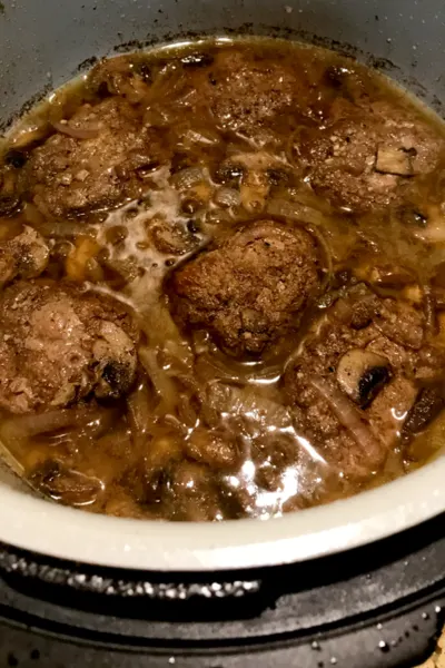 instant pot Salisbury Steak