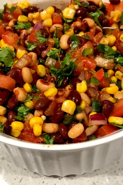 Cowboy Caviar Recipe- A Colorful & Hearty Appetizer or Meal