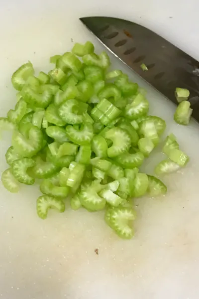 diced celery 