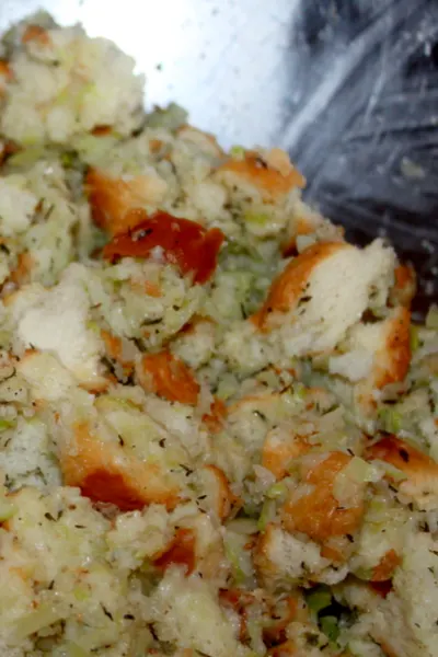 moist stuffing 