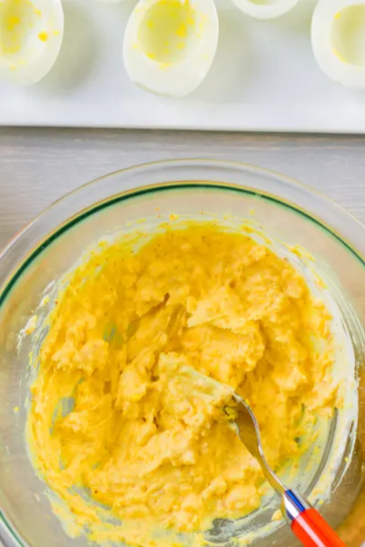 deviled egg mixture 