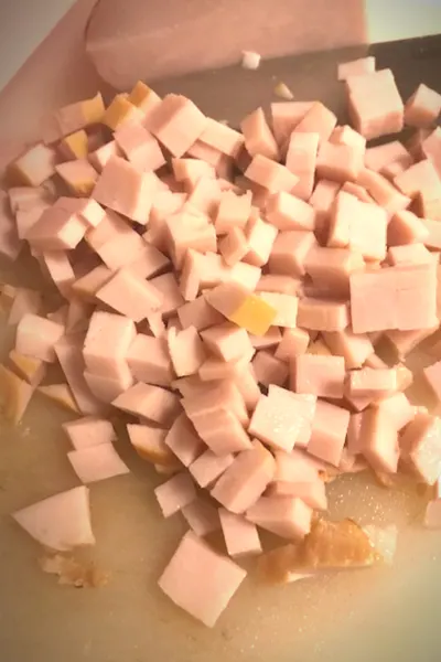 diced turkey