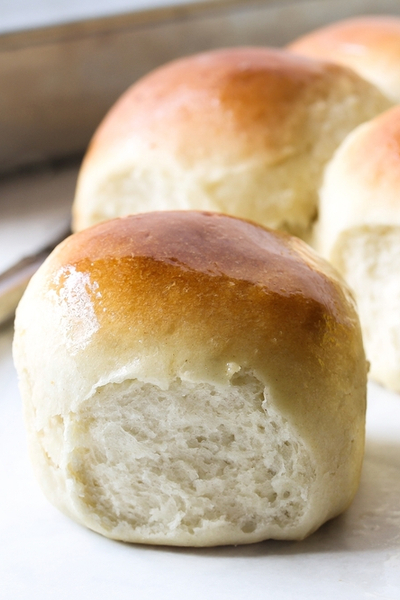 no knead dinner rolls