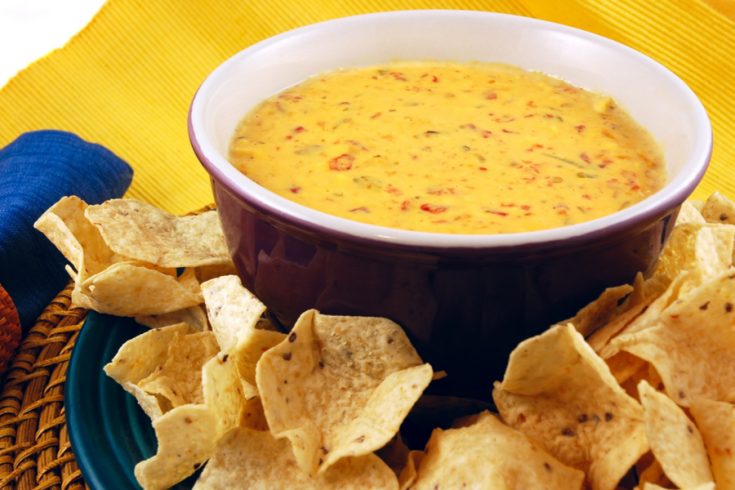 Slow Cooker Spicy Queso Dip - The Famous Rotel Cheese Dip Recipe