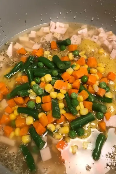 frozen vegetables 