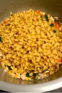 thin egg noodles