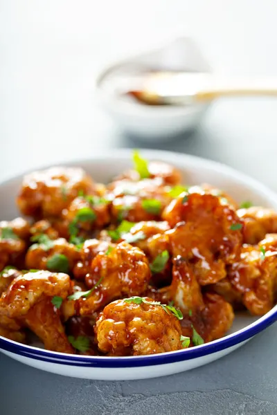 air fryer buffalo cauliflower wings