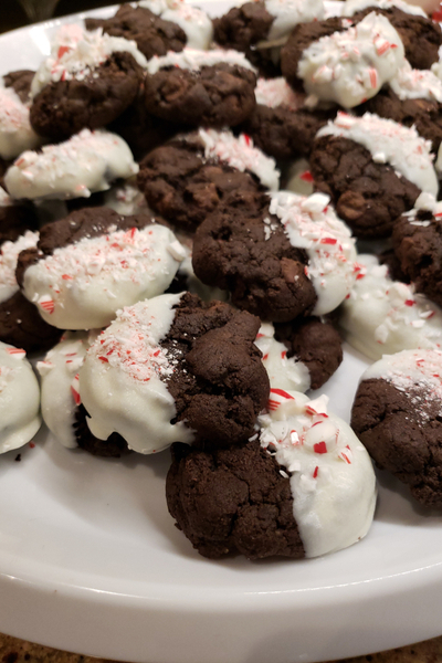 chocolate peppermint cookies 