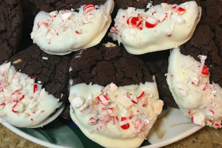 Chocolate Peppermint Cookies