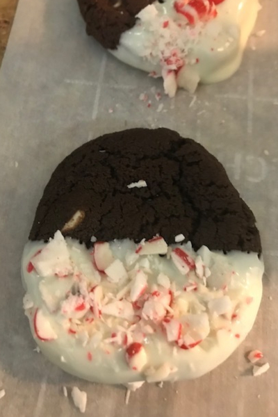 Chocolate Peppermint cookies