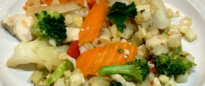 Cauliflower Stir Fry Recipe – An Entire Meal Made In Just 15 Minutes cauliflower stir fry