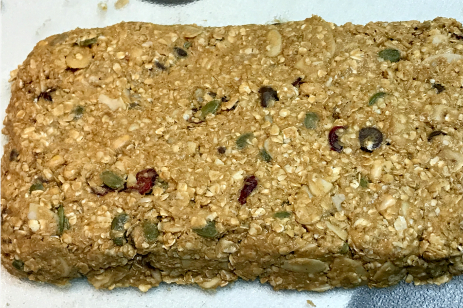 homemade chewy granola bars 