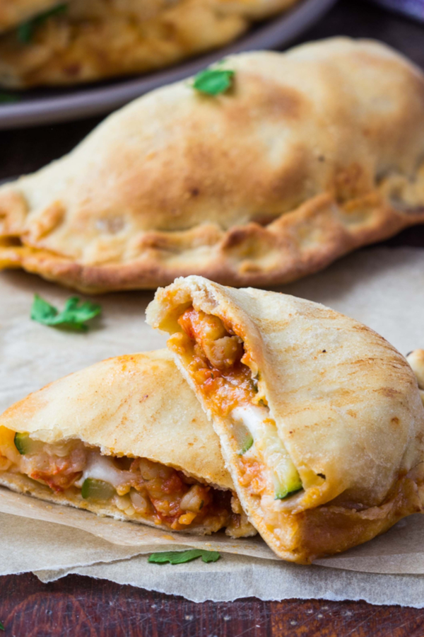 air fryer calzones