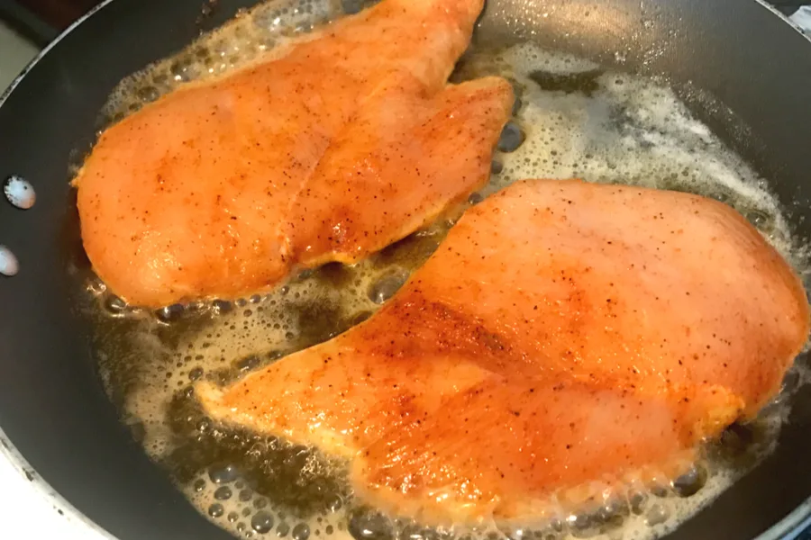 chicken breast cooking 