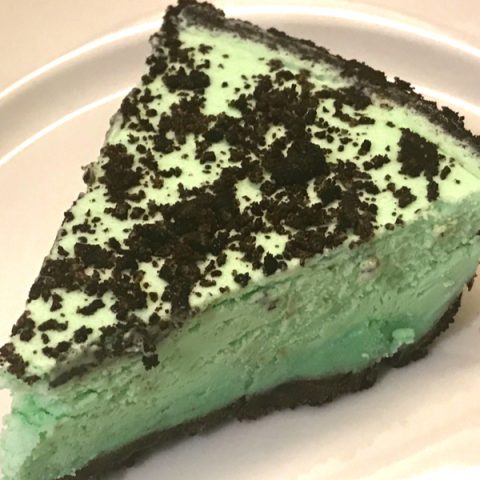 no bake grasshopper pie