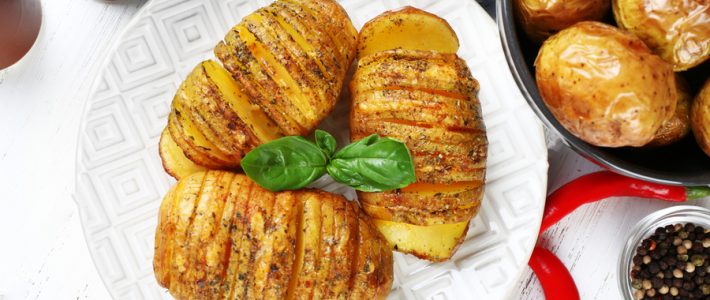 Hasselback Potatoes – Take Your Baked Potatoes To A New Level hasselback potatoes