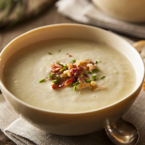 instant pot potato leek soup