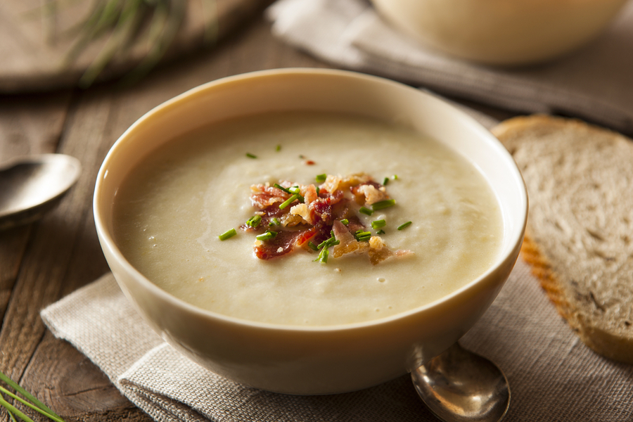 instant pot potato leek soup